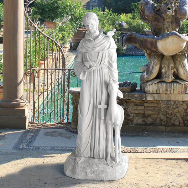 Design Toscano Saint Francis of Assisi Patron Garden Statue & Reviews